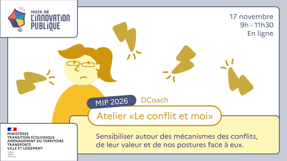 Visuel de l’atelier Le conflit et moi